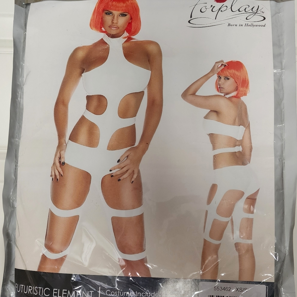 Fifth Element Leeloo Costume Cosplay